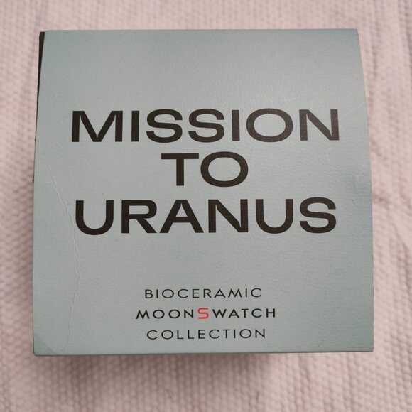 💜NWT💜 Swatch X Omega Moonswatch Mission To Uranus Watch - Picture 5 of 5